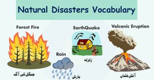 Read more about the article Natural Disasters Vocabulary In English And Urdu