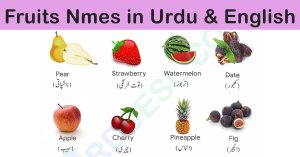 Read more about the article All Fruit Names List in English with Pictures – Download pdf