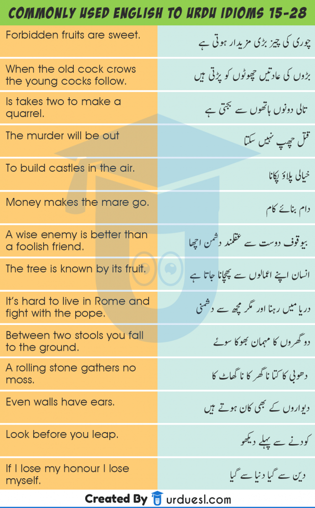 these urdu meaning