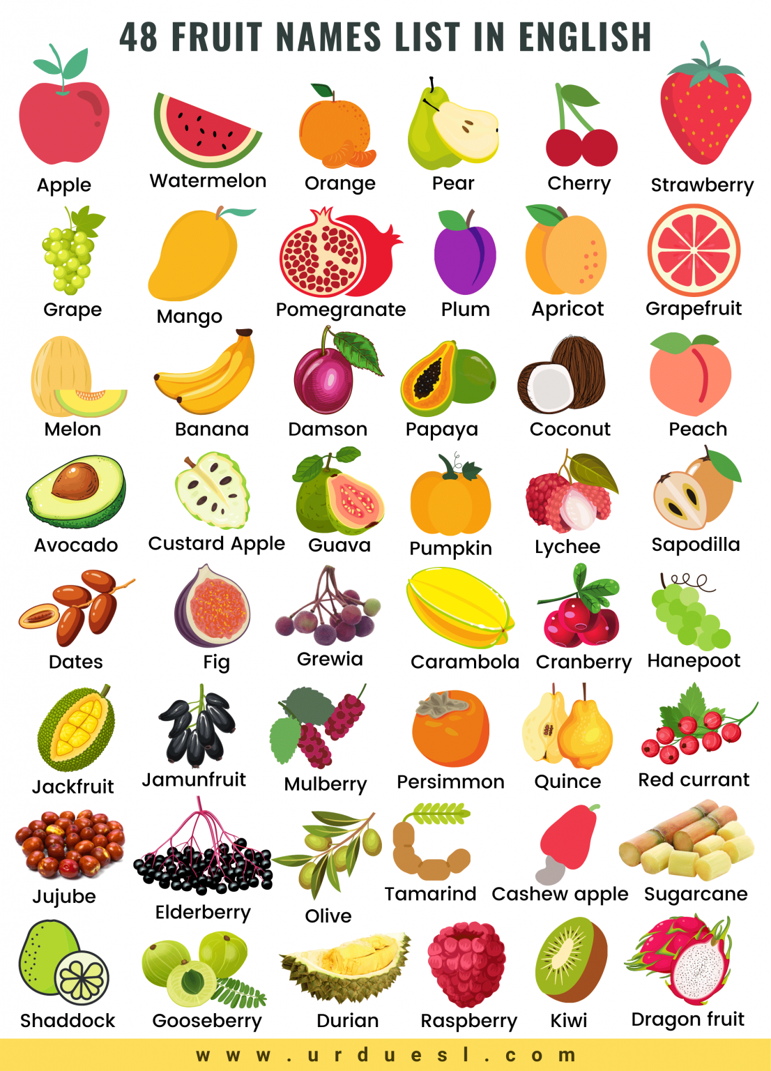all-fruit-names-list-in-english-with-pictures-download-pdf