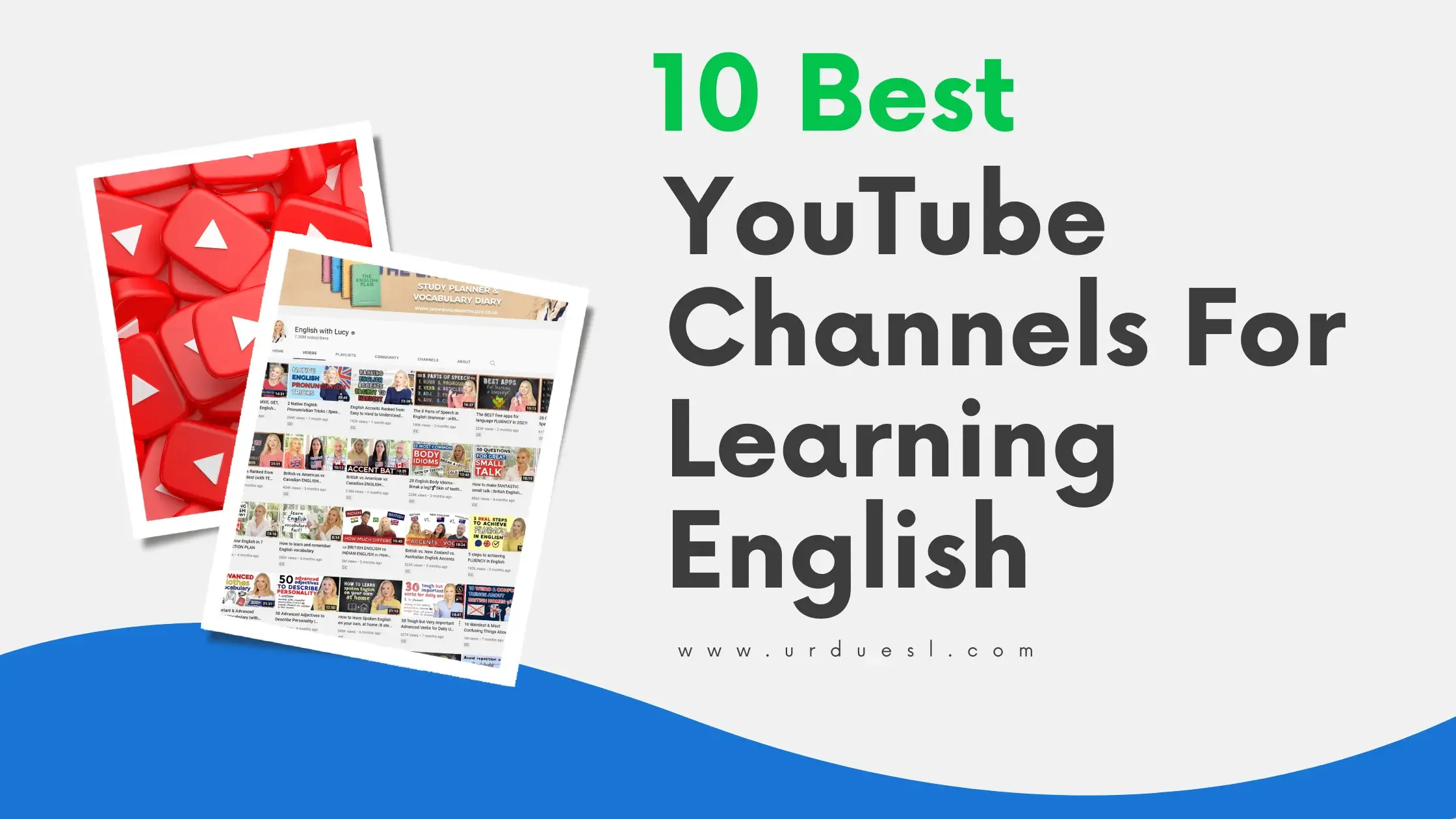 Read more about the article 10 of the Best YouTube Channels for Learning English in 2022
