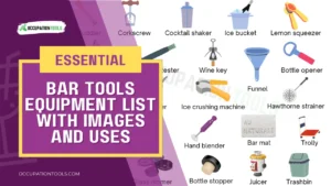 Read more about the article Bartender Tools Names – Bar Equipment List with Pictures, Uses, and Pdf