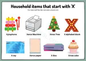 Read more about the article Household Items That Start With X – ‘X’ Words for Preschool